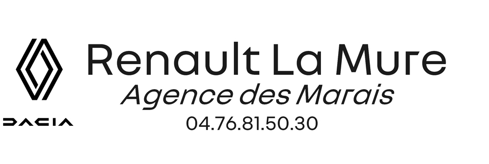 Logo renault la mure noir b